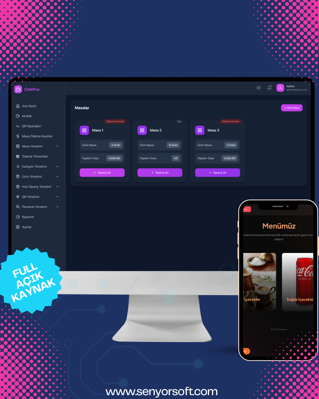 CafePos - Restoran / Cafe Yazılımları